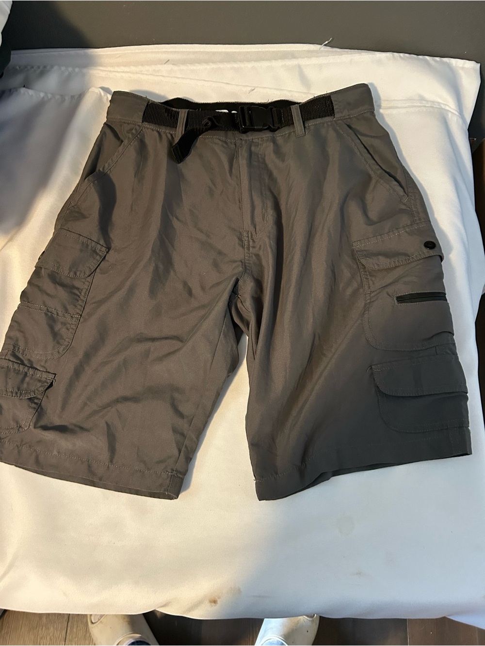 Denali Men's Cargo Shorts - Dark Gray Utility Shorts